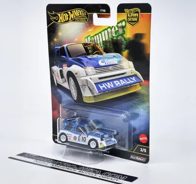 Obrázok produktu pre Hot Wheels HRW09, Auto, 3 rok / roky, Plast, Kov, Modrá, Biela