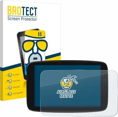 Produktbild von BROTECT Entspiegelungs Schutzglas für TomTom Go Navigator 6 PKW-Navigationsgerät Schutzfolie Panzer Folie Glas Display Schutz matt