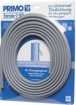 Produktbild von Primo Universaldichtung Stahlzarge Ferrum grau 5 m