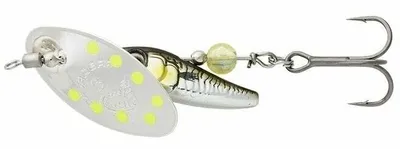 Immagine prodotto di Savage Gear Sticklebait Spinner Verde Argento Ayu 7,3 g Esca luccicante