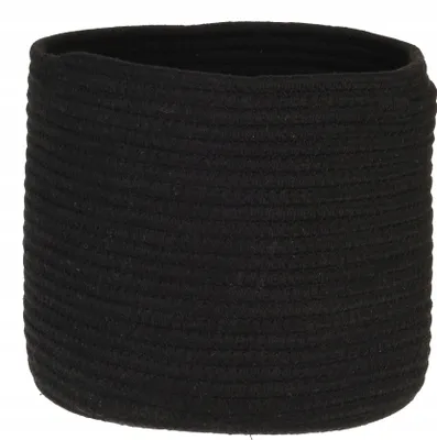 Productafbeelding van Zwarte, kunststof potovertrek, 20 cm