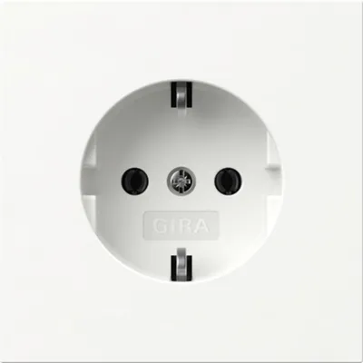 Obrázek produktu pro GIRA 418870, Schuko, Bílá, 250 V, 16 A, 29 mm