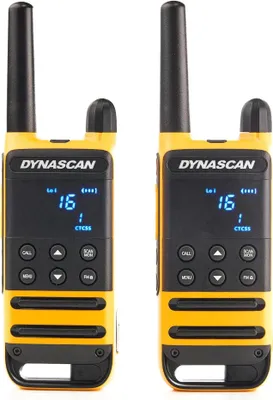 Produktbild von Dynascan P19 PMR446 Funkgeräte Set 2er mit Koffer und Headset