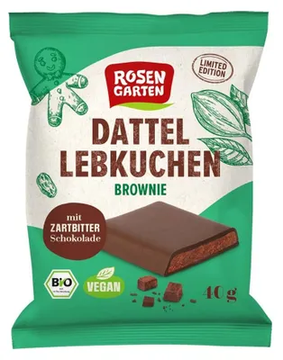 Produktbild von Dattel Brownie - Lebkuchen 40g
