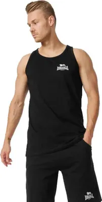 Zdjęcie produktu dla Męski singlet slim fit DOLTON Black/White XXL Lonsdale