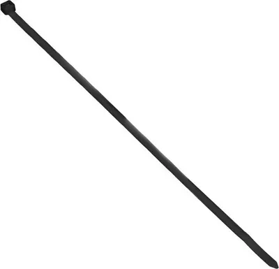 Immagine prodotto di Fascette di cablaggio, nere, resistenti ai raggi UV, larghezza 4,8 mm, lunghezza 400 mm, 25 pezzi.