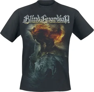 Produktbild von Blind Guardian T-Shirt Herren Nightfall In Middle Earth schwarz M