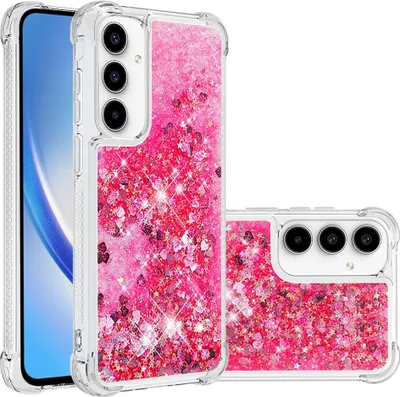 Produktbild von Samsung Galaxy A57 Hülle - Coverup Liquid Glitzer Back Cover - Rosa