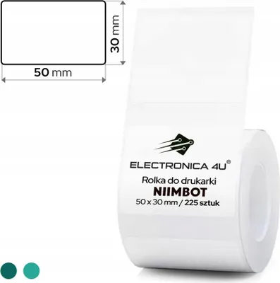 Produktbild von Thermische, selbstklebende Etiketten für den Niimbot M2 und M3, 50x30