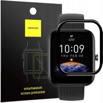 Produktbild von Spacecase Hybridglas Amazfit BIP 3 / 3 Pro
