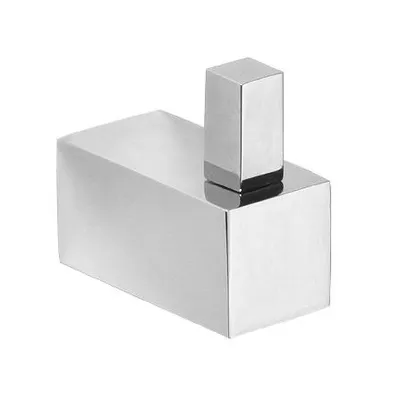 Produktbild von Kleiner quadratischer Wandhaken BETA aus Chrom 2,5cm x 5,5cm x 7cm BEMETA