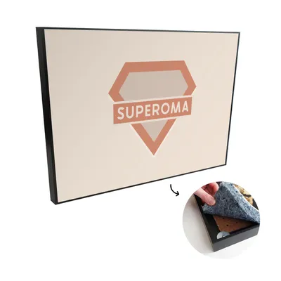 Obrázek produktu pro Muchowow® Akustické snímky - Zvuková izolace - Citáty - Superoma - Přísloví - Babička - 60x40cm
