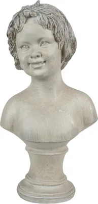 Zdjęcie produktu dla Clayre & Eef Figurka Dziewczynka 14x9x27 cm Beżowy Polyresin