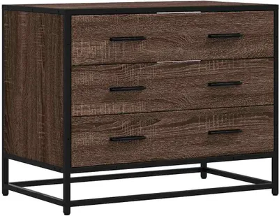 Obrázek produktu pro Zásuvková skříňka hnědý dub 70x41x56 cm kompozitní dřevo