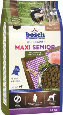 Immagine prodotto di Bosch 12,5kg Maxi Senior Pollame & Riso