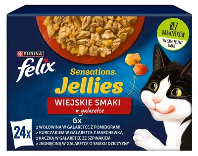 Image de Felix Sensations saveurs de country en gelée 24 x 85 g