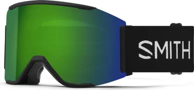 Produktbild von Smith Squad Mag Skibrille Schwarz Chroma PopSun Green Mirror/CAT3 Herren,Damen Schwarz Chroma PopSun Green Mirror/CAT3