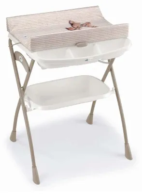 Produktbild von Baby Wickeltisch mit Badewanne Volare | Mehr Farben verfügbar