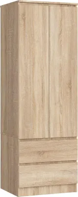 Produktbild von Akord Kleiderschrank Star Sonoma-Eiche 60X51X180 Cm