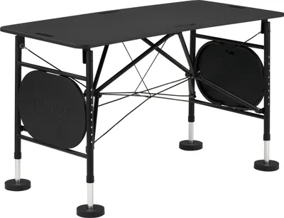 Produktbild von Master Massage Mars™ Ultraleicht Mobile Massageliege Sportbett mit Klappbarem Aluminiumgestell für Sporttherapie Sportbehandlung-Schwarz