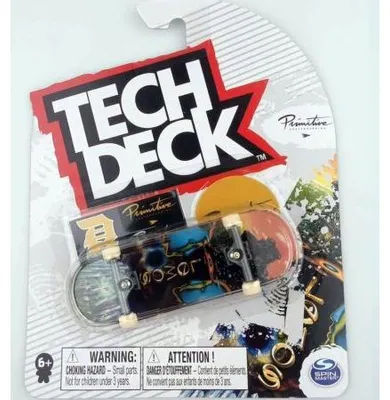 Obrázek produktu pro FINGERBOARD TECHDECK PRIMITIVE LEMOS MLT - černý - univerzální