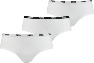 Produktbild von PUMA HIPSTER 3P PACK - white (300) - XS