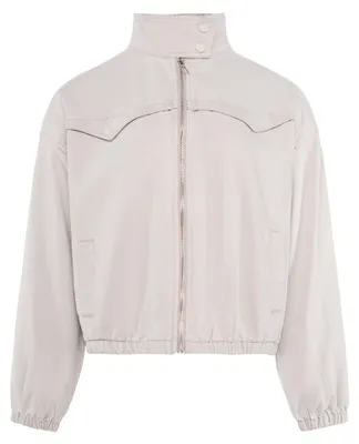Produktbild von Graue Damen Jacke Größe M mit Reißverschluss