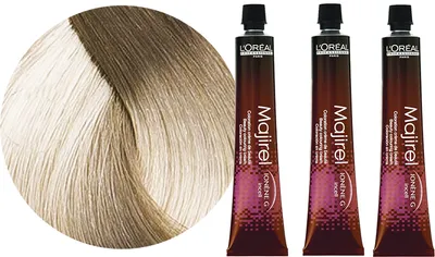 Produktbild von L'Oréal Majirel Permanente Haarfarbe 10.1, 3x50ml, für bis zu 100% Grauabdeckung