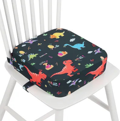 Image de Coussin de siège flexible pour enfants avec ceintures de sécurité