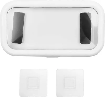 Image de Supports étanches pour téléphone de douche pour baignoire | Visière de protection en PET | Support mural