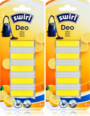 Produktbild von Swirl Staubsauger Deo Citrus 5 Duftsticks - Für den Staubsaugerbeutel (2er Pack