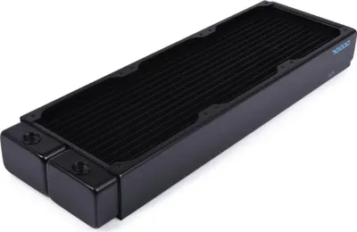 Produktbild von Alphacool 14440, Radiator, Messing, Kupfer, Stahl, Schwarz, 1/4", 60 °C, 6 Lüfter