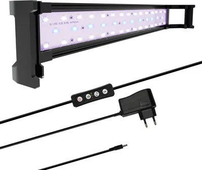Obrázok produktu pre Yakimz 90-110cm LED osvetlenie akvária akvárium ryby nádrž lampa plné spektrum svetlo rastlín pre rast akváriových rastlín
