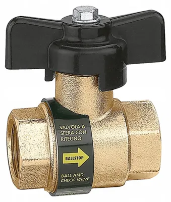 Produktbild von Caleffi BALLSTOP Kugelhahn Rückschlagventil 1/2 Zoll