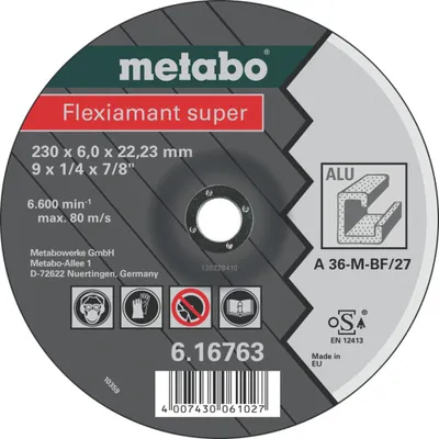 Image de Metabo  Flexiamant super 125x6,0x22,2 Alu, 616749000