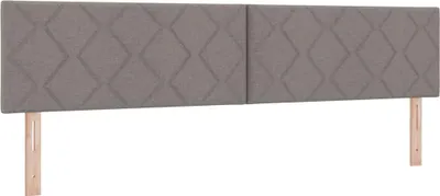 Produktbild von vidaXL Kopfteil Taupe 200 cm Stoff