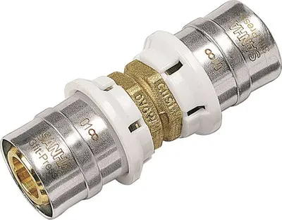 Produktbild von Aluverbund Pressfitting SANHA bleifrei Kupplung 26 x 3 - 26 x 3 Multikontur DVGW