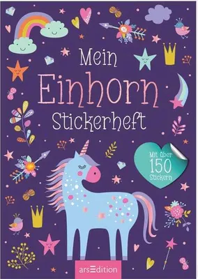 Obrázok produktu pre Mein Einhorn-Stickerheft