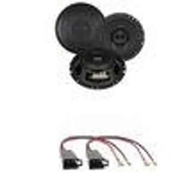 Produktbild von Crunch DSX62 Koaxial 2-Wege 16,5 cm Lautsprecher Einbauset passend für T4 vorne