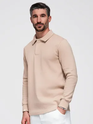 Immagine prodotto di Ombre Clothing Felpa con cappuccio da uomo Carratung beige L