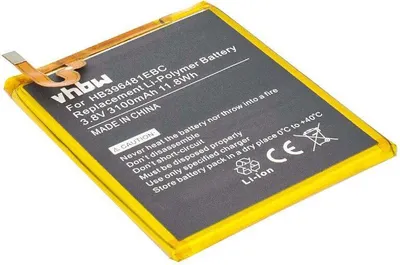 Produktbild von vhbw Akku kompatibel mit Huawei KIW-TL00H, KIW-UL00 Handy Smartphone Telefon (3100 mAh, 3,8 V, Li-Polymer)