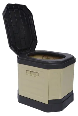 Image de Toilettes portables pliables pour camping