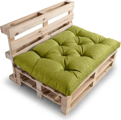 Obrázok produktu pre Vankúš z palety, vankúš na záhradnú pohovku, vankúš na sedenie, N_PPI (vankúš na sedenie 120x80, limetka)