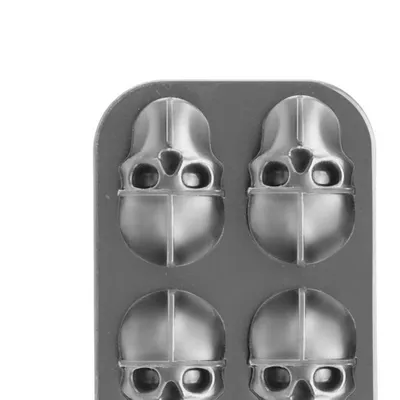 Immagine prodotto di WESTMARK Stampo per cubetti di ghiaccio con coperchio "Mr. Skully" a forma di teschio