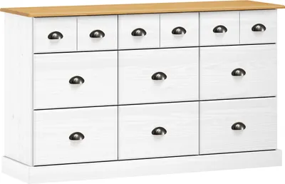 Obrázok produktu pre Komoda 6+3 zásuvky STANFORD biely lak