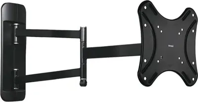 Produktbild von Hama 108732 TV-Wandhalterung Fullmotion 19-48' Schwarz Wandhalter TV-Wandträger Flachbildschirm Fernseher TV-Halterung für die Wand schwenkbar neigbar