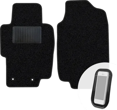 Immagine prodotto di moto-MOLTICO Tappetini anteriori per auto Velours Tappetini auto neri Set 2 pezzi per Honda Accord Coupe 1998-2002