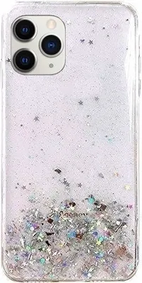 Produktbild von Wozinsky Star Glitter Silikonhülle für iPhone 12 Pro Max KP8876