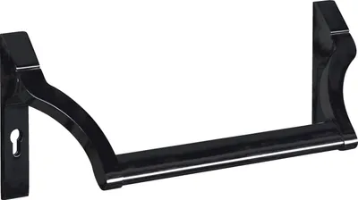 Produktbild von BKS Stangengriff 74000 EN 1125, Gangflügel PZ 72, ohne Griffrohr, schwarz matt
