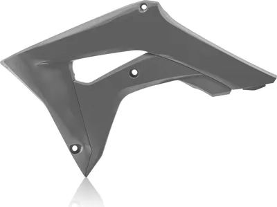 Imagen del producto de ACERBIS: Piezas laterales grises para el radiador, compatibles con HONDA